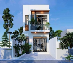 Các mẫu nhà phố 2 tầng đẹp