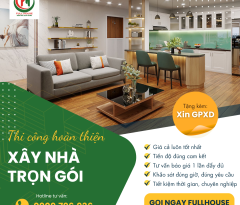 Đơn giá thi công hoàn thiện nhà phố chi tiết từ A-Z 