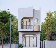 Kiến trúc nhà 5x20m giải pháp bố trí không gian sống hoàn hảo