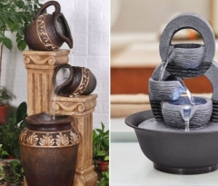 Cách đặt thác nước phong thủy trong phòng khách để thu hút tài lộc