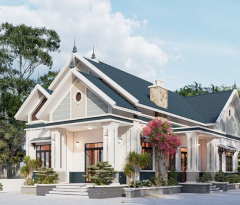 Sự linh hoạt và sang trọng với biệt thự vườn mái Thái đẳng cấp