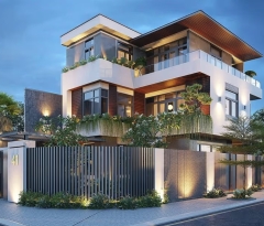 Full House - Đơn vị uy tín thiết kế biệt thự phố hiện đại độc đáo