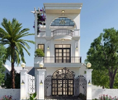 Làn gió thiết kế nhà theo phong cách tân cổ điển