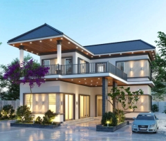 Báo giá thiết kế thi công biệt thự sân vườn 2025