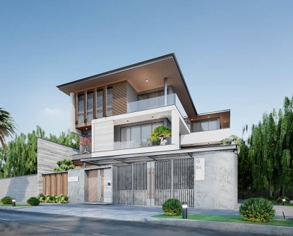 Cải tạo biệt thự cũ thành không gian sang trọng