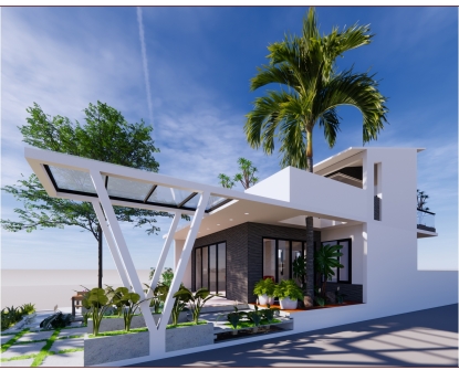 NHÀ 1 TRỆT 1 LẦU & SÂN THƯỢNG - CĐT Bà Thủy - Thành phố Rạch Giá, tỉnh Kiên Giang
