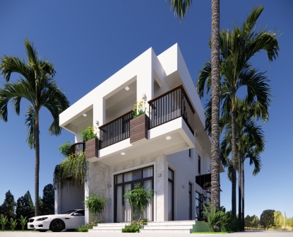 NHÀ VƯỜN 1 LẦU 3 PHÒNG NGỦ CAO CẤP TẠI TIỀN GIANG 