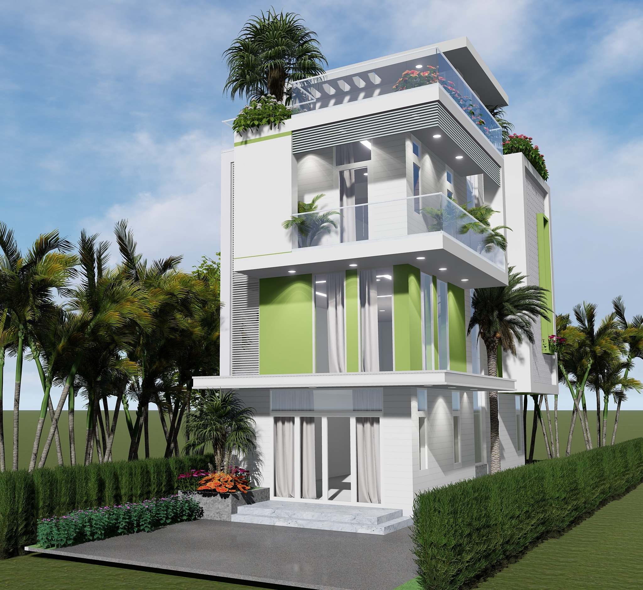 Xây nhà trọn gói Hóc Môn