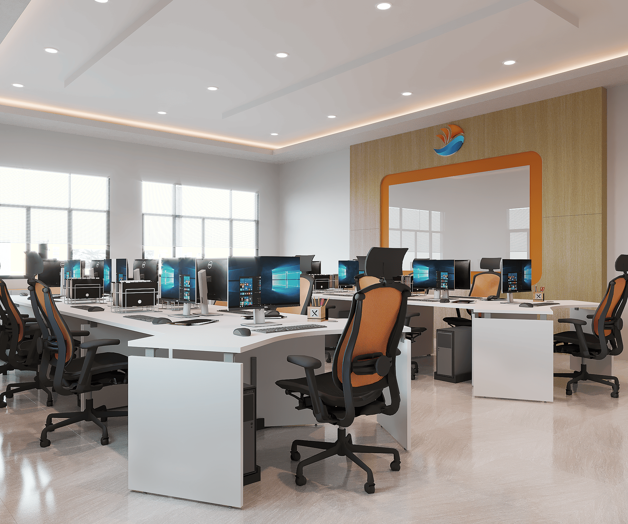 Tư vấn thi công nội thất tòa nhà văn phòng trọn gói