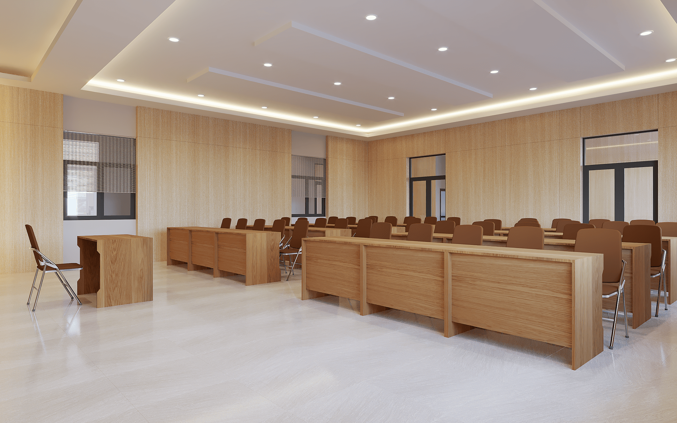 Thi công nội thất văn phòng hiện đại