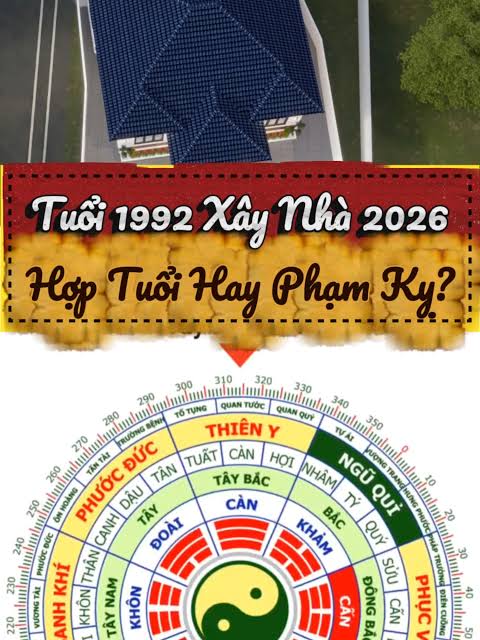 Sinh năm 1992 làm nhà năm nào