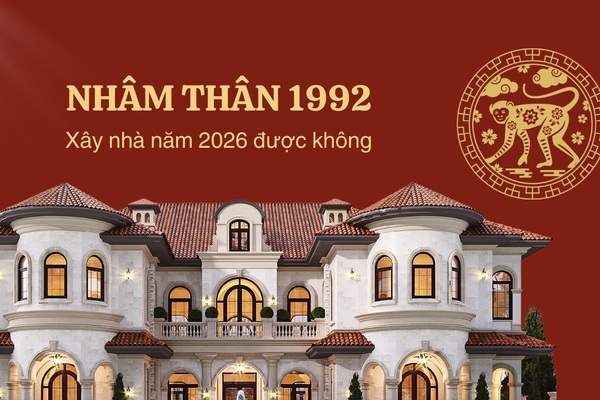 Tuổi Nhâm Thân xây nhà năm nào tốt