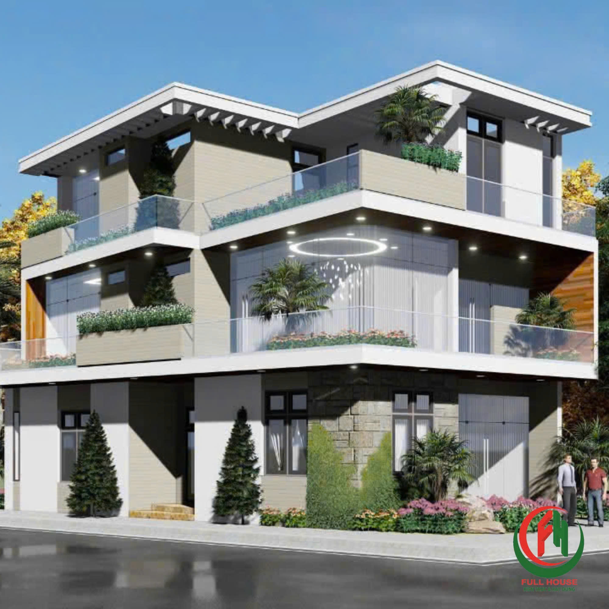 Thiết kế thi công biệt thự trọn gói