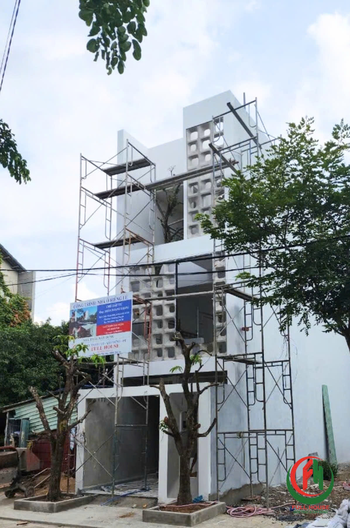Mẫu nhà phố đẹp 3 tầng
