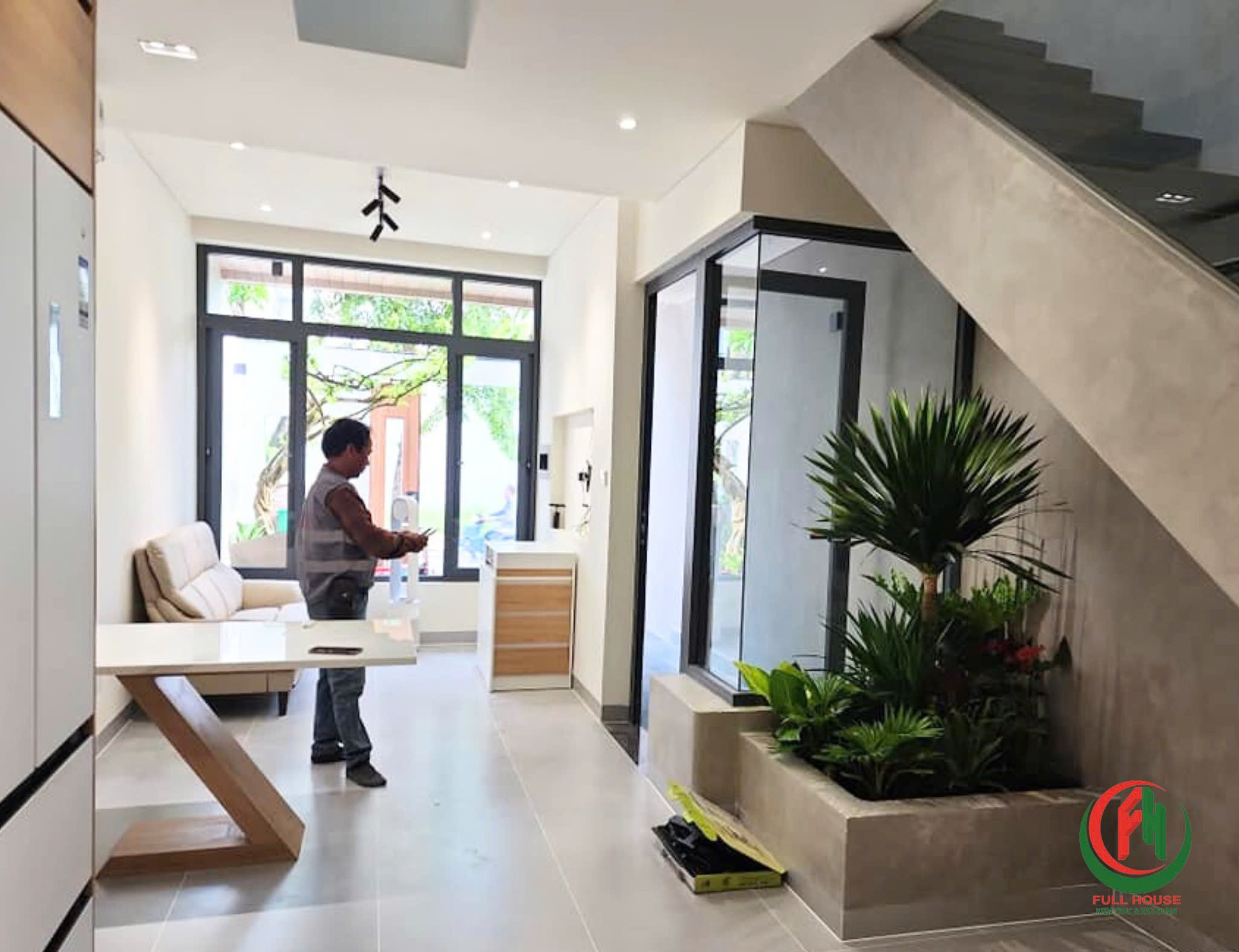 Mẫu nhà phố đẹp 3 tầng