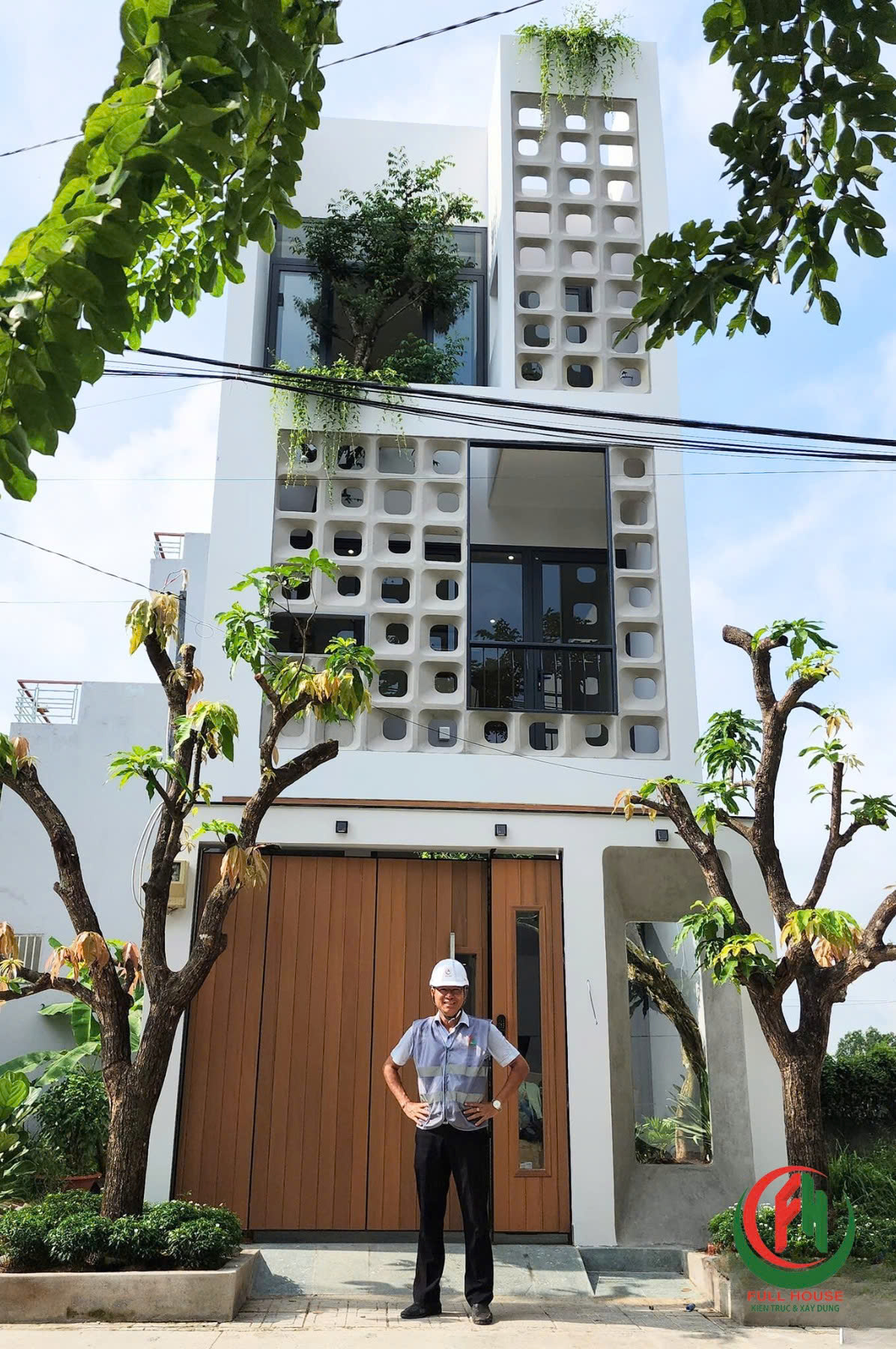 Mẫu nhà phố đẹp 3 tầng