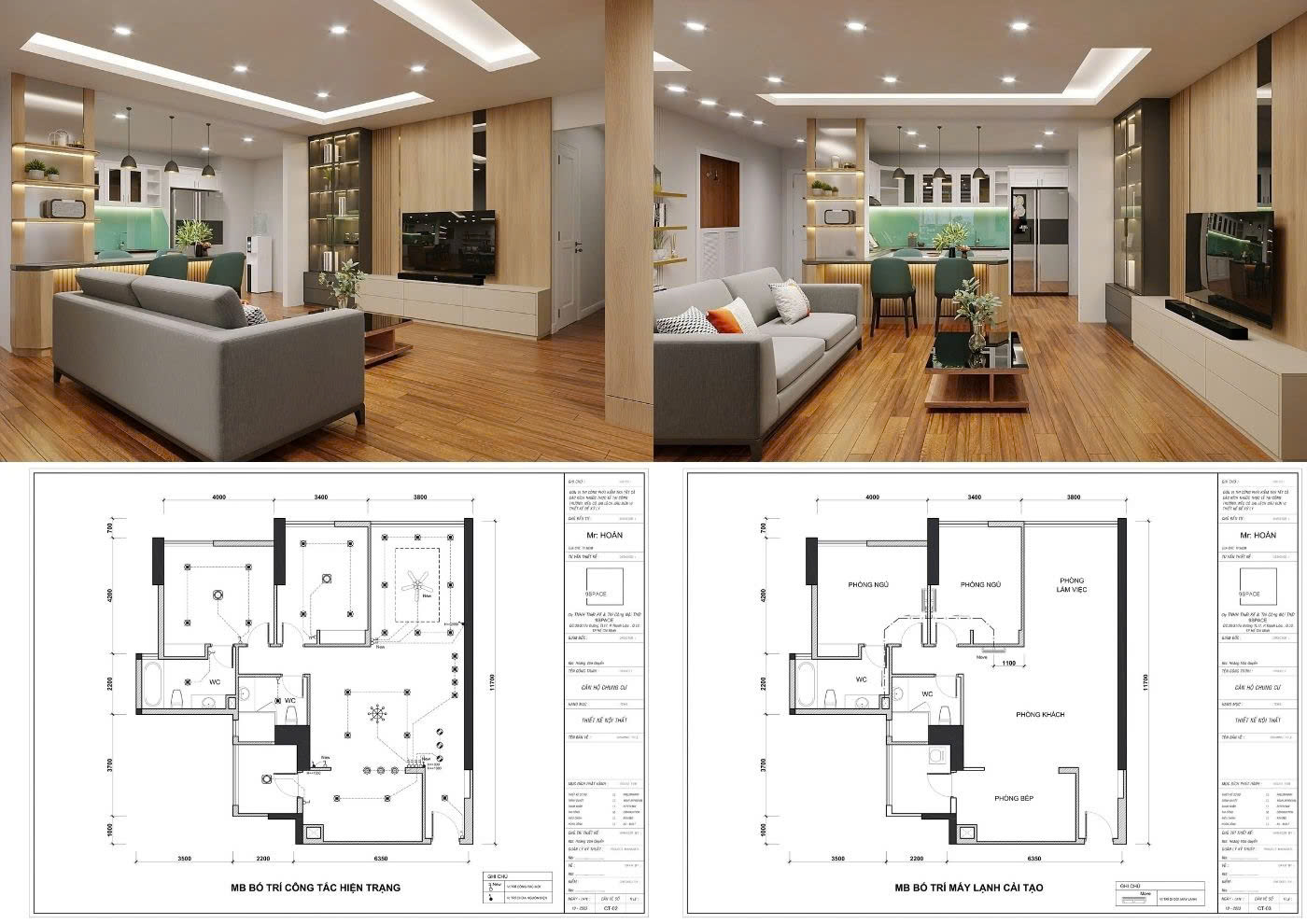 Thi công nội thất chung cư trọn gói TP.HCM