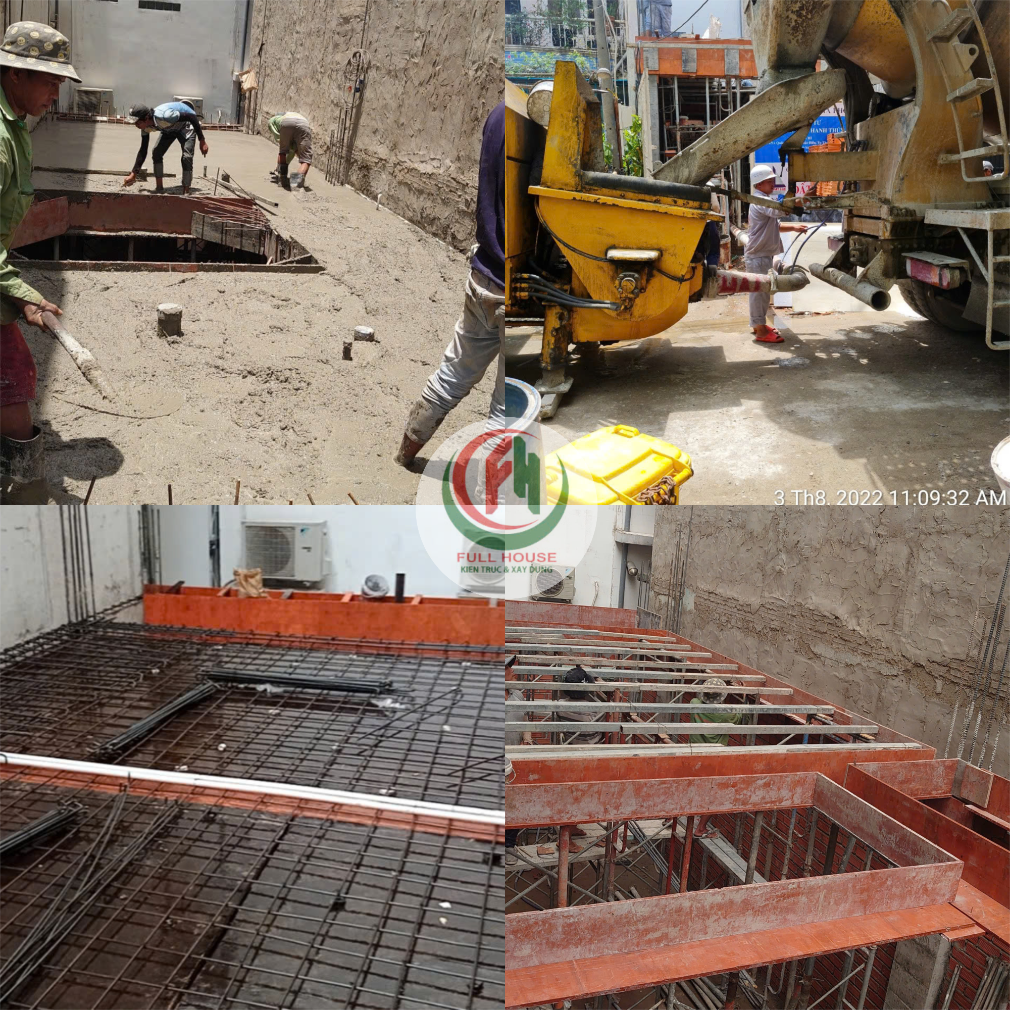 Báo giá xây dựng phần thô