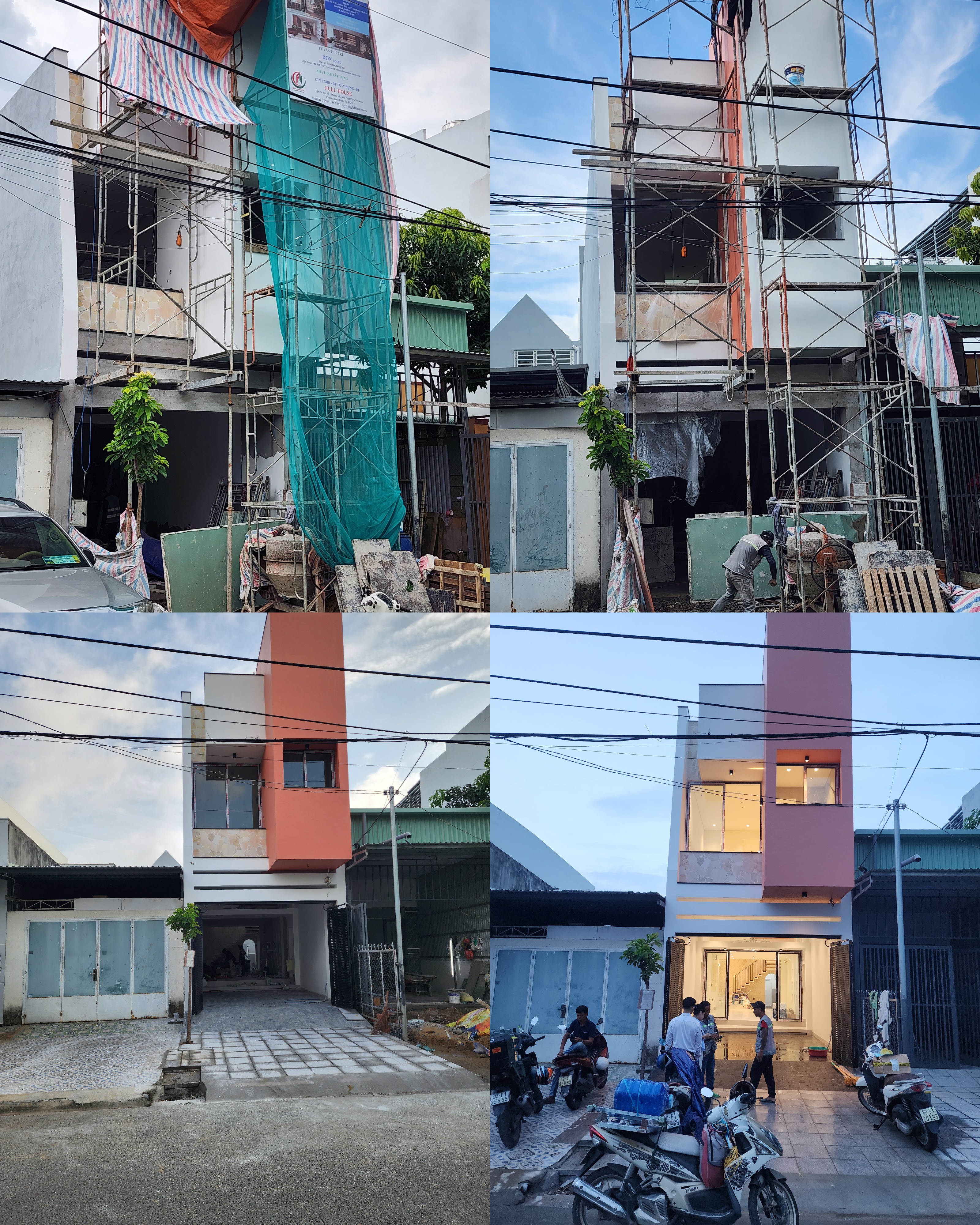 Chi phí xây nhà 1 trệt 1 lầu 4x12