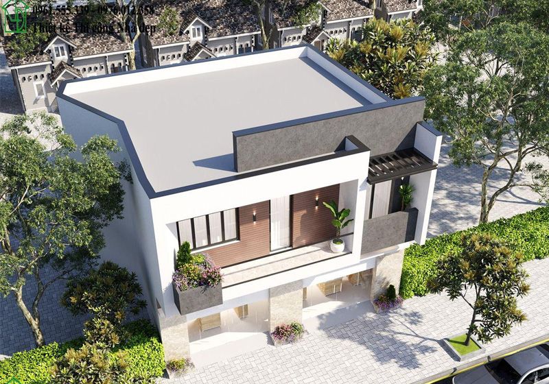 Thiết kế nhà ở kết hợp văn phòng