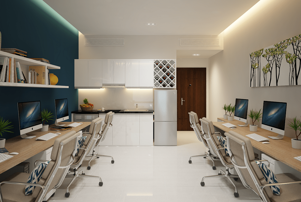 Thiết kế nhà ở kết hợp văn phòng