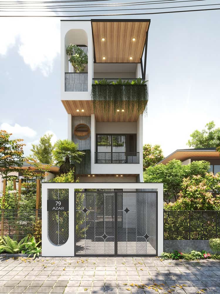 mặt tiền nhà phố