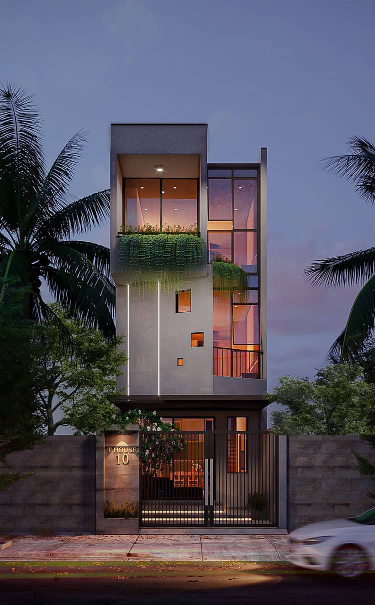 mặt tiền nhà phố