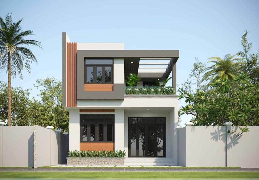 1 trệt, 1 lửng, 1 lầu