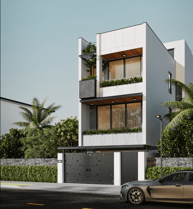 nhà mặt tiền 6m