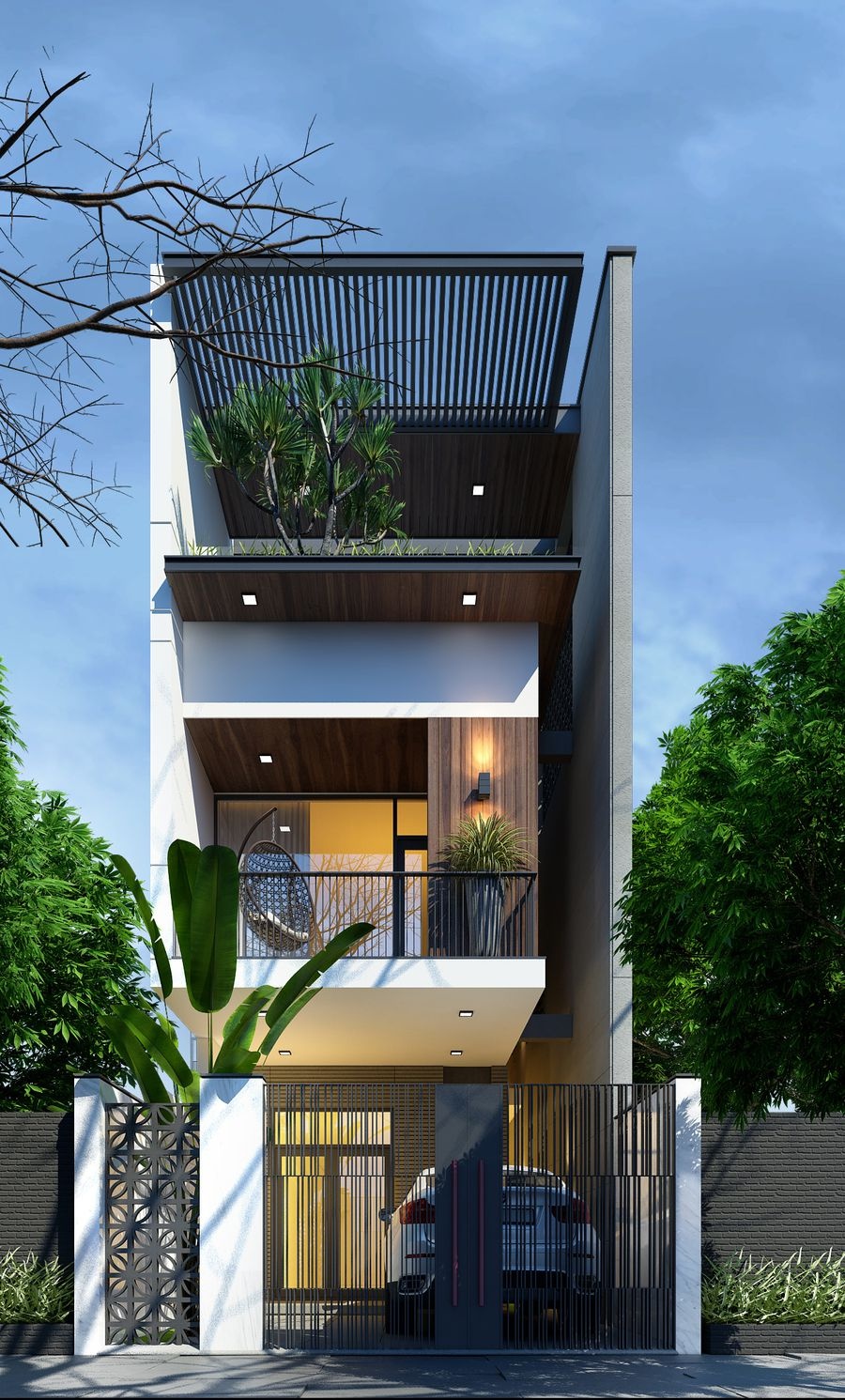thiết kế nhà phố