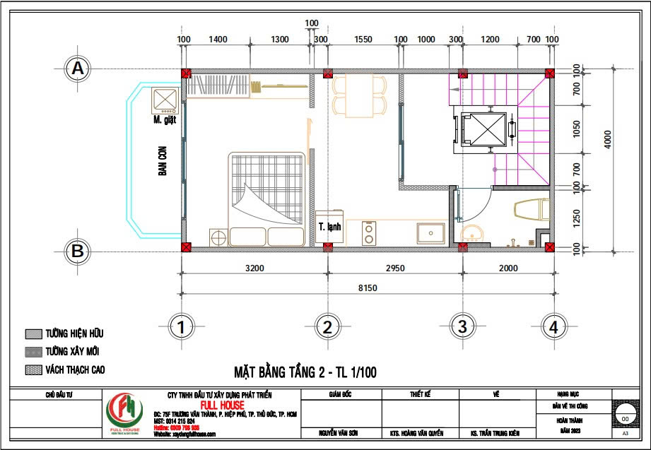 Thiết kế thi công nhà phố quận 5