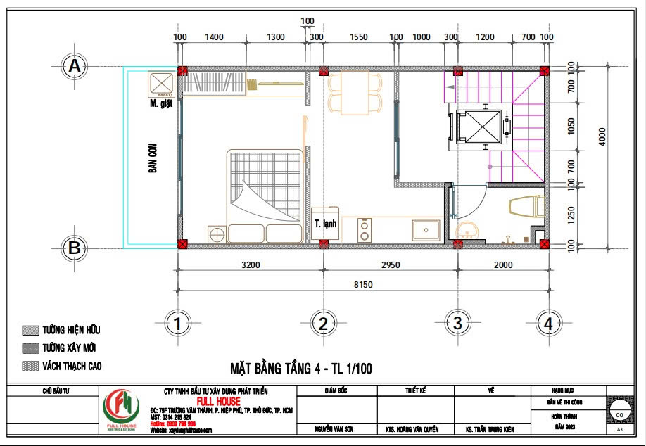 Thiết kế thi công nhà phố quận 5