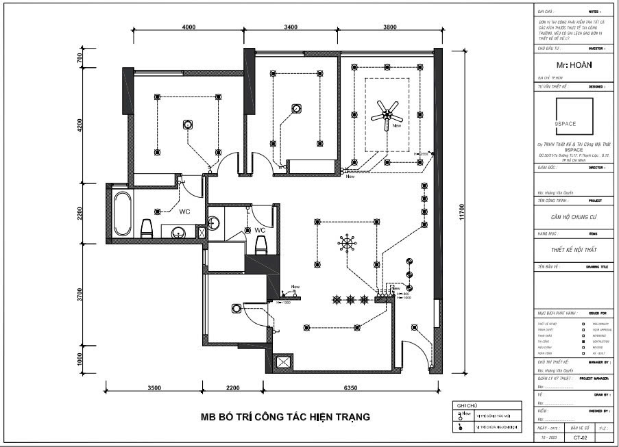 Thiết kế thi công nội thất căn hộ chung cư Gò Vấp