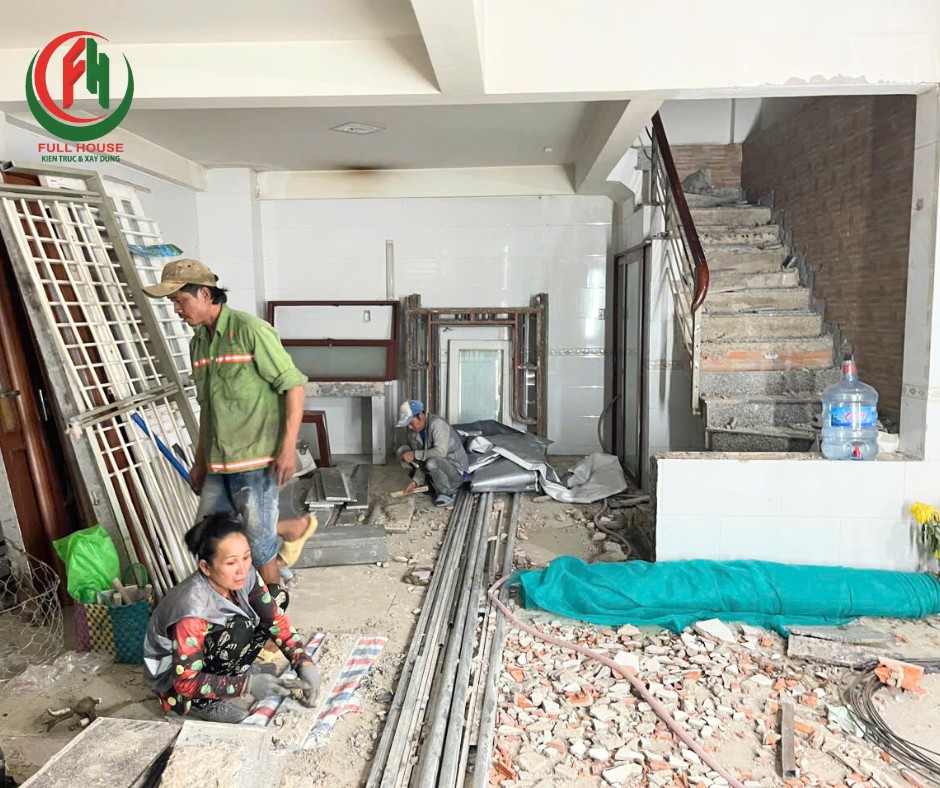 báo giá cải tạo nhà