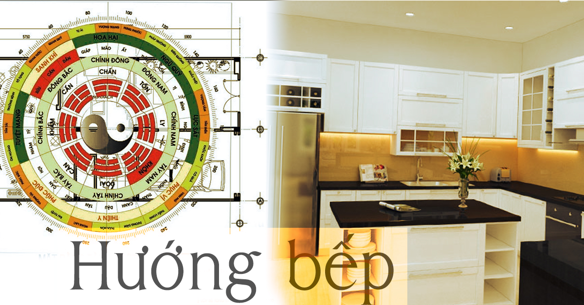 hướng đặt bếp
