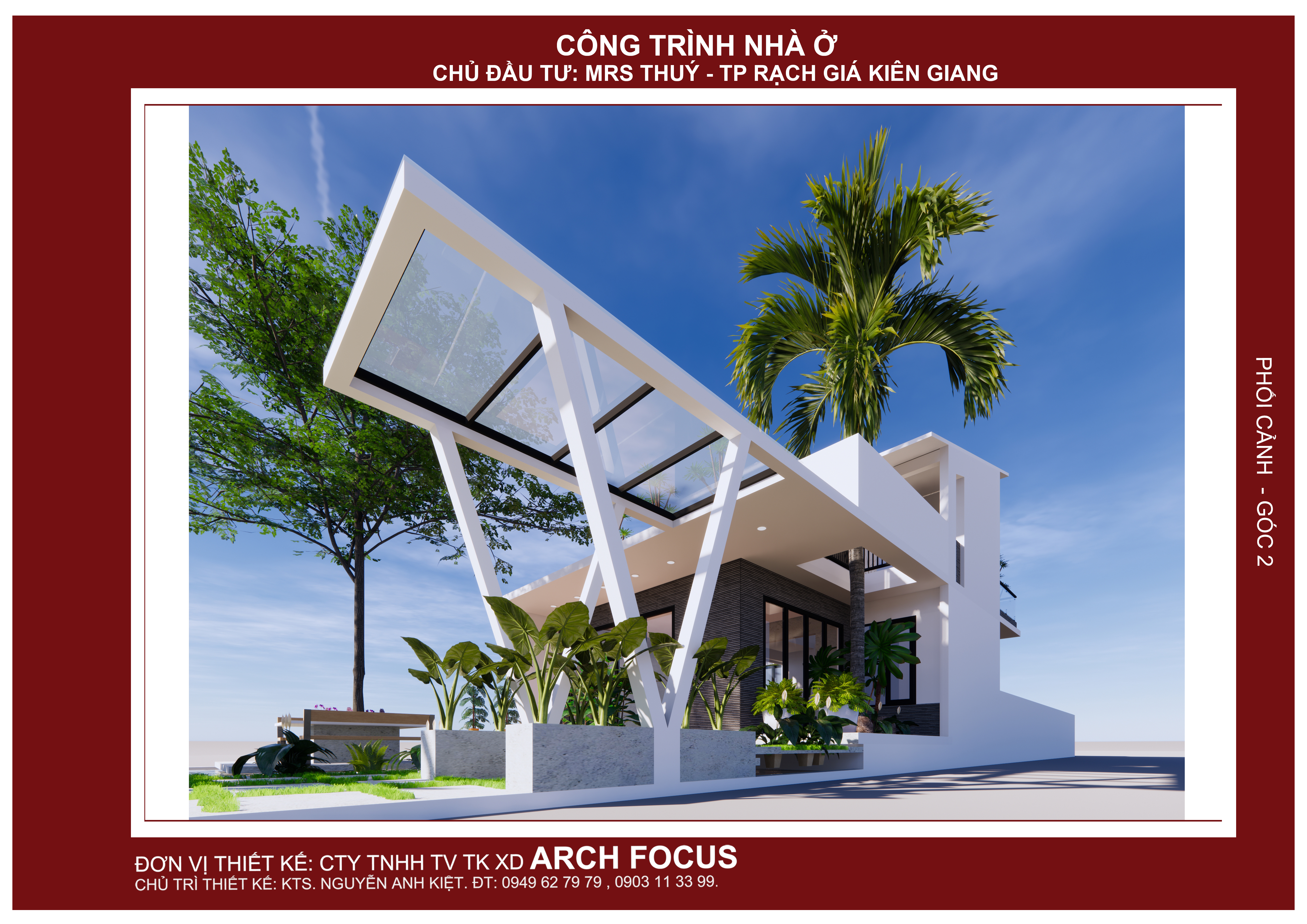 CÔNG TRÌNH NHÀ Ở 1 TRỆT 1 LẦU & SÂN THƯỢNG