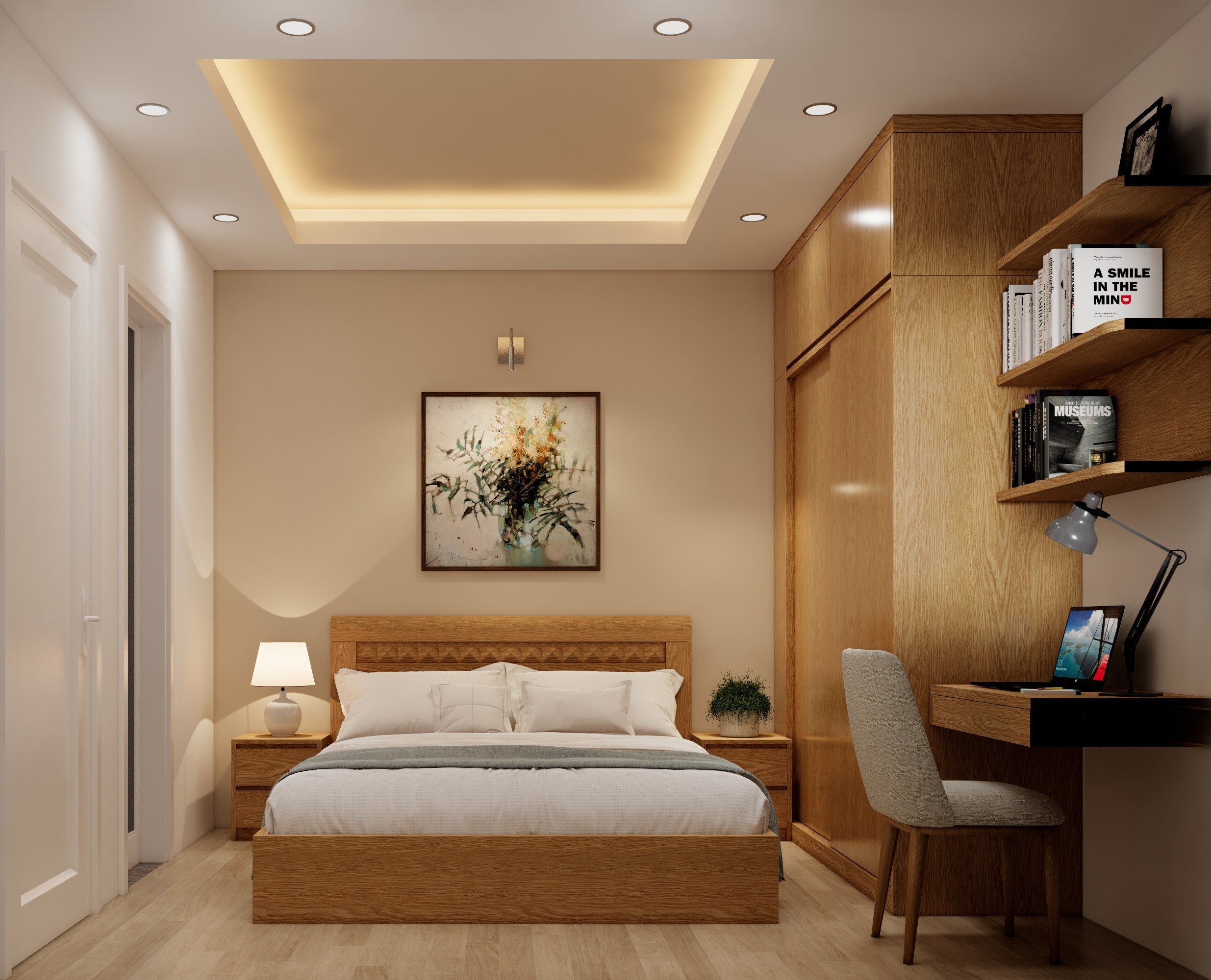 THI CÔNG HOÀN THIỆN NỘI THẤT CHUNG CƯ 2 PHÒNG NGỦ 64M2