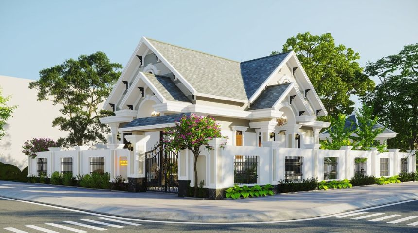 Full House - Giải pháp hoàn hảo cho thiết kế biệt thự vườn mái Thái 